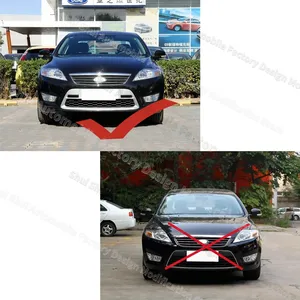 กระจังหน้ารถยนต์สำหรับ MK4 ปี 2007 2009 2010 ครอบกระจังกันชนบนล่าง  กระจังแต่งสำหรับรถแข่ง  ตกแต่งภายนอก - Product Image 2