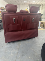 Canapé-lit en cuir personnalisé de luxe VIP, banquette réglable, siège de voiture compatible avec Volkswagen Multivan Caravelle, siège pour Sprinter Van Vito
