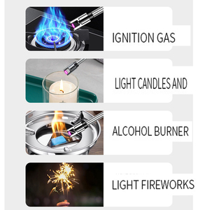 Đèn khò điện đa năng, chống gió, sạc USB, dùng cho bếp nướng, bếp nấu ăn, nến - Product Image 6