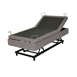 Лидер продаж, электрическая регулируемая металлическая кровать для пожилых людей, дизайн рамы для домашней мебели - Product Image 4