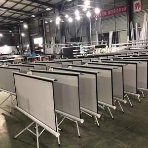 Écran <span class=keywords><strong>de</strong></span> <span class=keywords><strong>Projection</strong></span> XJK 120 pouces, trépied Portable, projecteur, écran <span class=keywords><strong>de</strong></span> <span class=keywords><strong>Projection</strong></span> publicitaire intérieur avec support-achat 120 pouces - Product Image 4