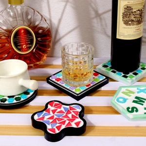 Gạch Mosaic Silicone Nhự<span class=keywords><strong>a</strong></span> khuôn khác nhau hình nhỏ cắt dán đá khảm cho cup Coaster bình khung ảnh hộp đồ trang sức - Product Image 4