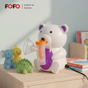 <span class=keywords><strong>Nebulizer</strong></span> Anak Desain Hewan Kartun Portabel Listrik Custom OEM Fofo untuk Anak-Anak, Perangkat Medis Kelas II Bersertifikat CE, Harga Terjangkau - Product Image 3