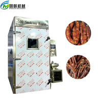 Four à fumage industriel en acier inoxydable 500 pour la fabrication de saucisses