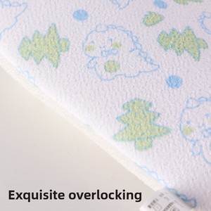 Cartoon Double-Sided Bath Towel Fashion Elastic Bath Gloves Ladies Floral Patterns Home Foam <b>Scrubbing</b> Oval Shape Made Polyester - Product Image 5
