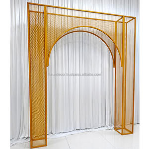 Forme carrée d'arche de mariage en métal FURUN pour les arrière-plans spéciaux de fête et d'événement - Product Image 2