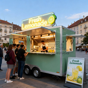 Remorque alimentaire mobile commerciale en acier inoxydable, bar extérieur, camion de restauration rapide, camion de glaces, camion de <span class=keywords><strong>kebab</strong></span>, remorque de vente ambulante à vendre - Product Image 2