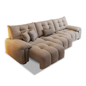 Canapé-<span class=keywords><strong>lit</strong></span> électrique multifonctionnel rétractable <span class=keywords><strong>italien</strong></span> 2025 tout-en-un double usage anti-griffures pour chat pour salon - Product Image 2