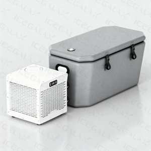 ICEGALAX Factory Sports Fitness Ice Bath Chiller Machine Athlete Body Recovery Portable Water Chiller Fast Cold Plunge Chiller - Product Image 3