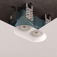 Module LED encastrable à emboîtement pour plafond tendu, film PVC pour plafond tendu, spot LED, boîtier de fixation pour downlight