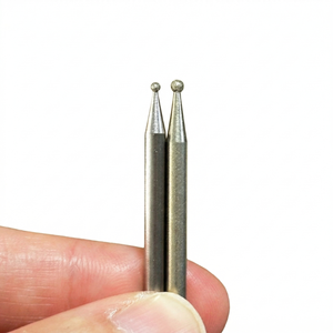 เครื่องมือขัดลบคมแบบปลายเพชรทรงกลม ความหนา 1.0 มม. ความแข็งสูง OEM สำหรับงานเจียรละเอียด - Product Image 3