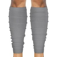 Manchons de compression sportifs sans pieds pour jeunes, personnalisés, épais, mi-cuisses, effet froncé, avec compression du mollet, collection automne