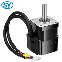 Moteur pas à pas Nema 17 à boucle fermée 42 mm avec encodeur haute précision 1,8° 0,6 Nm 6,0 A CC 12 V-24 V, driver hybride biphasé 5 mm D-cut CE ISO