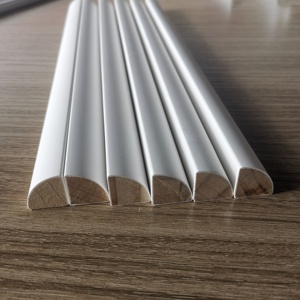 Moldura de Madera Decorativa Personalizada, Media Redonda, Cuarto Redondo, para Interiores - Product Image 5