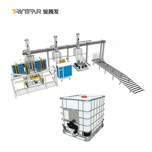 1000l ibc tank cage welding equipment/production line