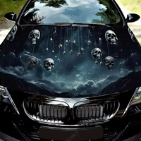Auto capot de voiture wrap capot graphiques autocollants étanche vinyle anime vinyle plein capot de voiture anime wrap décalque