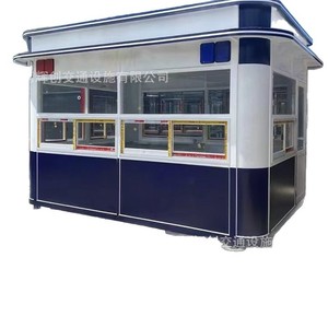 Kiosque de sécurité en alliage d'aluminium, imperméable, mobile et extérieur pour supermarché - Product Image 2