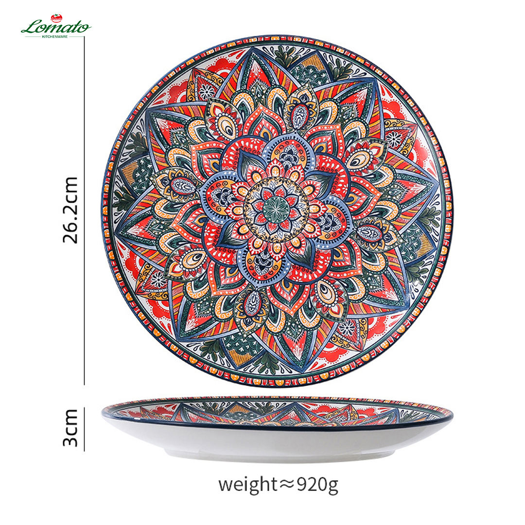 10-inch shallow plate