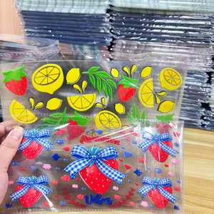 Taza vaso de 16oz al por mayor, Material PET, listo para enviar, envolturas de copa UV DTF con pegatinas de chica tatuadas, impresión de transferencia en frío de dibujos animados - Product Image 1