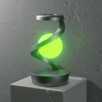 Lampe de chevet LED moderne à suspension rotative rechargeable USB-C, couleurs RGB, écologique, avec charge sans fil intelligente pour chambre