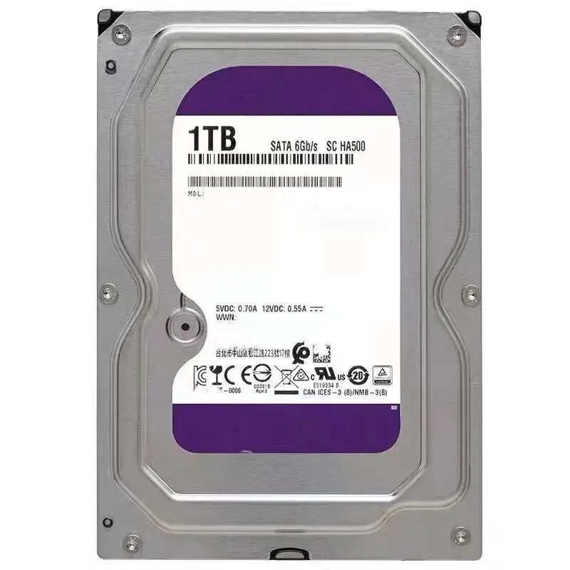 3.5 인치 HDD 하드 디스크 드라이브 320GB 1 테라바이트 2 테라바이트 3 테라바이트 4 테라바이트 6 테라바이트 8 테라바이트 10 테라바이트 18 테라바이트 감시 Cctv SATA HDD