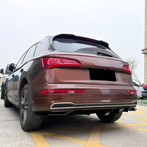 Car Rear Bumper Lip For Q5 FY <b>Sline</b> 2018-2020 2021-2024 Diffuser Lower Guard Body Kit Exterior Tuning Accessories - Product Image 3