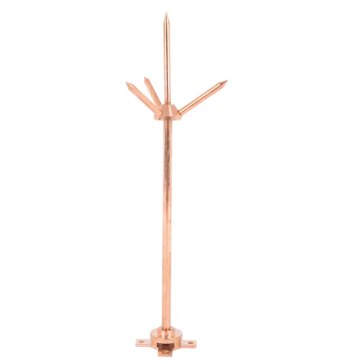 Copper Lightning Arrester Rod For Lightning Protection System