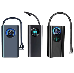 Bomba de Aire Eléctrica de 12V para Automóvil, Bicicleta, Balón de Fútbol, Bicicleta Eléctrica, 150 psi, Material ABS, Monitor de Presión de Neumáticos, Cableado - Product Image 2