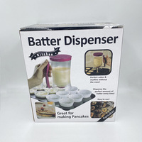 Distributeur de pâte à crêpes Early Riser 900 ml pour Cupcake Biscuit Cake Muffin Distributeur de tasse à mesurer