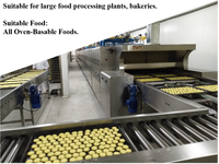 KAINO four de boulangerie convoyeur industriel four tunnel électrique à gaz pour biscuits tortilla pain pita pizza gâteau