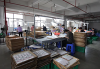 N° 36 Ensemble de Mahjong américain en acrylique de 160 pièces, tuiles imprimées sur le thème du Casse-Noisette de Noël, fabriqué en Chine, emballage en boîte en carton