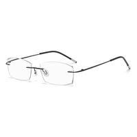 Lunettes de lecture photochromiques progressives sans monture en métal, fines et légères, pour la vente en gros