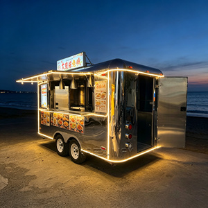 Camión de Comida Móvil de Acero Inoxidable Certificado por DOT para Helados, Hot Dogs y Pizza - Product Image 4