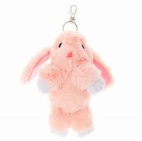 Peluche de conception de mascotte d'OEM et jouet de porte-clés de petit lapin de bourrage de coton de pp