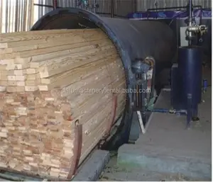 Wood Seasoning Machine / Timber Drying Autoclave