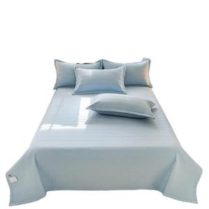 Juego de colchas de algodón de color liso Pemei, sábana acolchada con teñido reactivo de 150x200 para estudiantes universitarios y jóvenes - Product Image 4