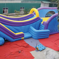 Tente de fête gonflable intérieure et extérieure bon marché avec dessins animés Vente en gros Softplay Ball Pit Kids
