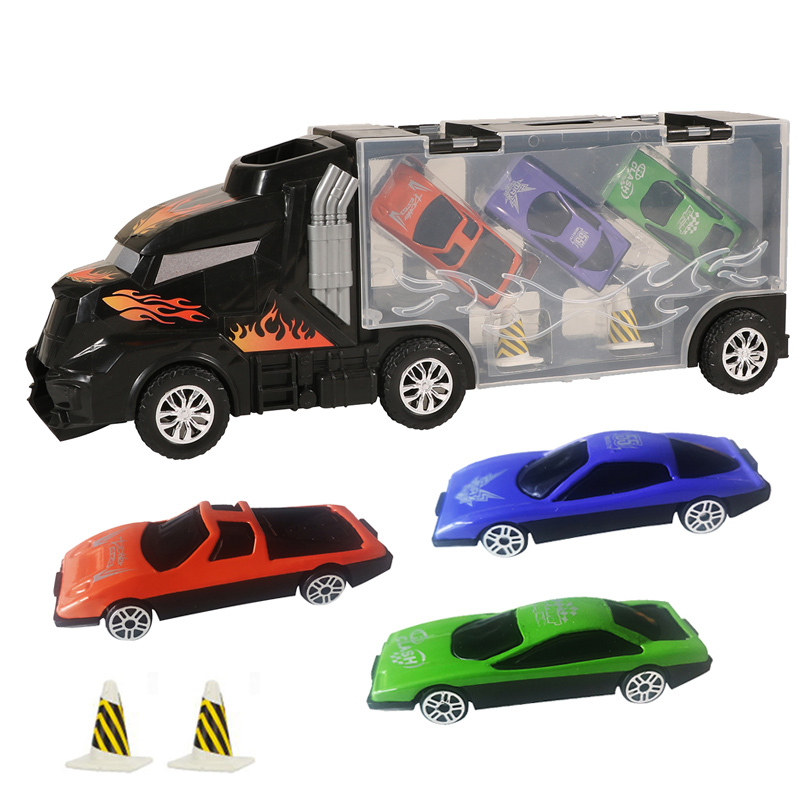 Kids Transport Alloy Container Vehicle Toy