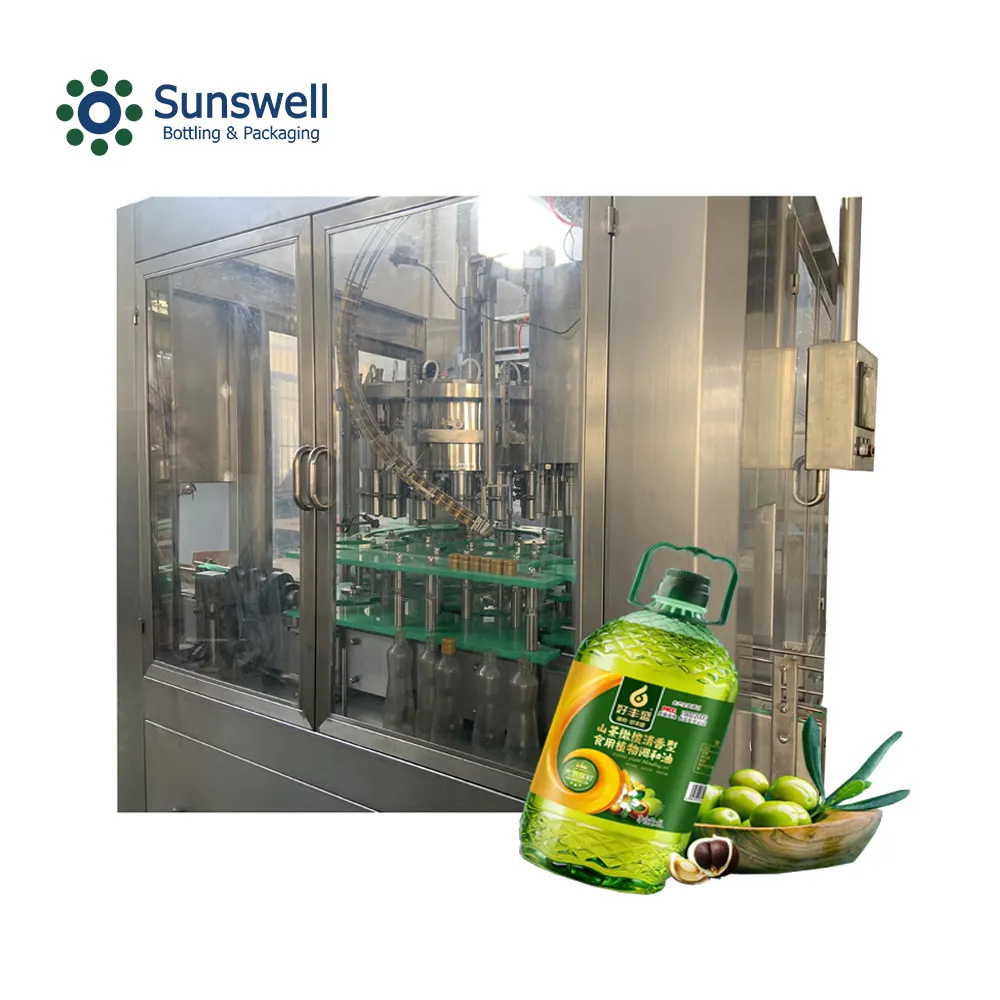 Sunswell ग्लास/प्लास्टिक की बोतल तेल भरने रोटरी/रैखिक प्रकार आवश्यक तेल बॉटलिंग मशीन