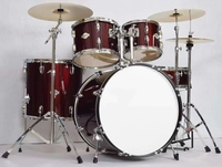 Wholesale Factory-Made 5-Drum 3-Cymbal Adult Jazz Drum Set - Beginner Percussion Instrument, Music Training & Classroom Use