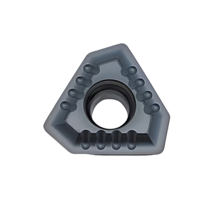 Inserto de Broca Triangular Recubierto de Tialn Tipo TPMX OEM con Dureza HRA88 para Perforación Profunda (12-300 mm de Diámetro) - Product Image 1