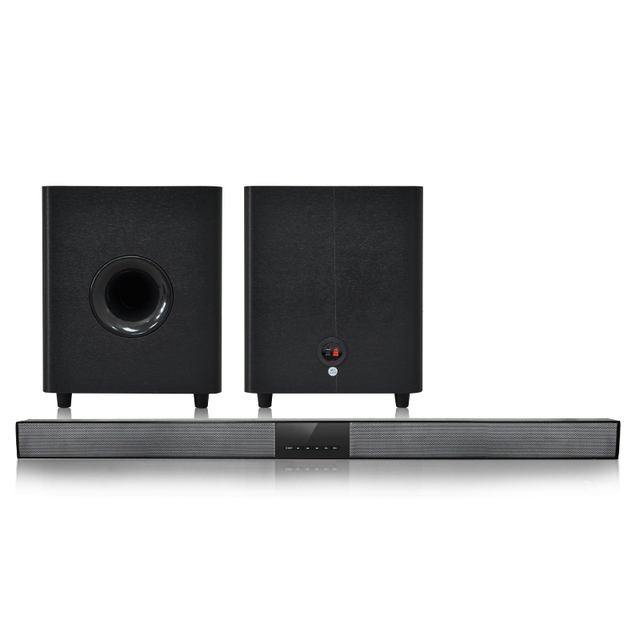 Aluminum 60W Smart Bluetooth Home Theatre Movie Subwoofer System Sound Bar