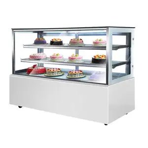 RUITAI Popular Counter Top Display cooler Comercial Bolo Sandwich Cooler Open Display Frigorífico Showcase bolo Exibição Frigorífico