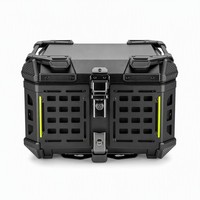 Top case moto ABS PP 45L étanche à dégagement rapide avec serrure de sécurité pour rangement de casque