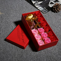 Csja DREA — produits promotionnels pour mariage, 24K, or, rose, fleurs de savon, articles cadeaux