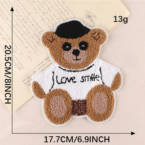 Nhà Máy Trực Tiếp Tùy Chỉnh Chất Lượng Cao Giá Rẻ Thêu Mát Twill Vải 3D Sắt-Trên Các Bản Vá Lỗi Cho Halloween Kỳ Nghỉ - Product Image 4