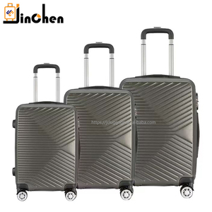Nieuw Binnen 100% Hard Shell <span class=keywords><strong>Abs</strong></span> Bagage Outdoor Reis Opbergdoos Unisex Aluminium <span class=keywords><strong>Trolley</strong></span> Met Wiel Mannen Vrouwen Boarding Case - Product Image 1