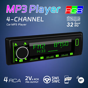 Radio Estéreo <span class=keywords><strong>MP3</strong></span> 1DIN para Auto, Bluetooth, Manos Libres, 2V RCA, Ecualizador de 32 Bandas, RDS, FM, AM, USB, AUX - Product Image 2