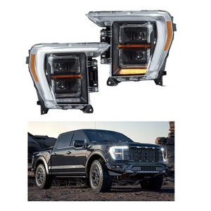 Ensemble de phares <span class=keywords><strong>LED</strong></span> de remplacement pour Ford F-150 2021-2024, version américaine, camionnette, phare avant, <span class=keywords><strong>lampe</strong></span> frontale, 12V - Product Image 1