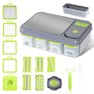 Multifunctional Manual Stainless Steel <b>Vegetable</b> Slicer Dicing Cutter Kitchen <b>Tool</b> Sustainable - Product Image 6